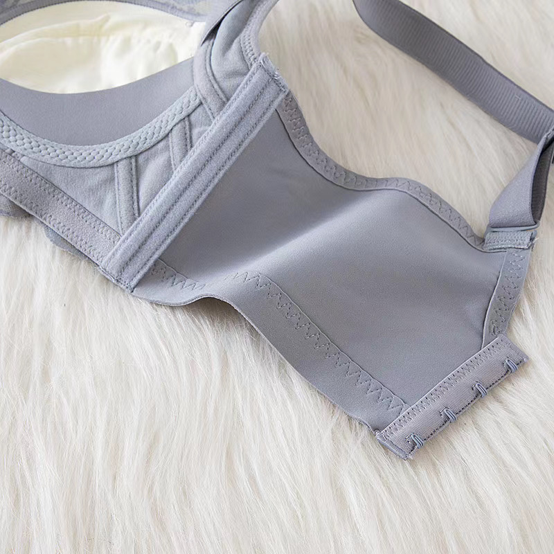 柔軟透氯嬰兒棉聚攏收副乳無鋼圈內衣-不跑位