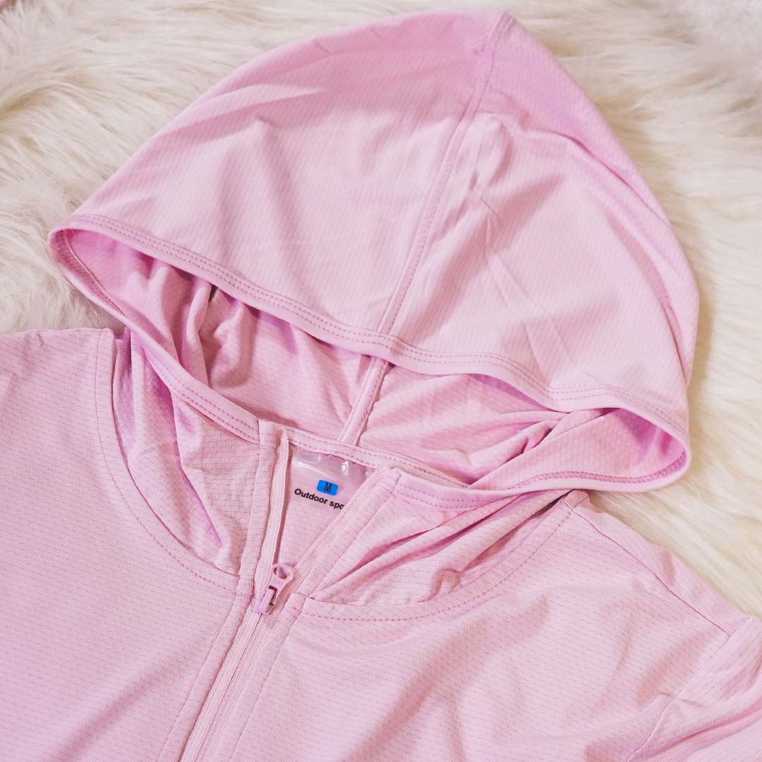 防UV涼感機能柔軟防曬衣-衣袖加長防手背曬黑 M-4XL