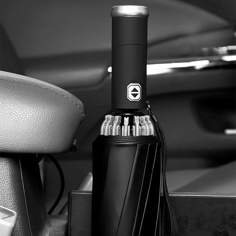 跣水防紫外車-反向自動開關不濕車雨傘