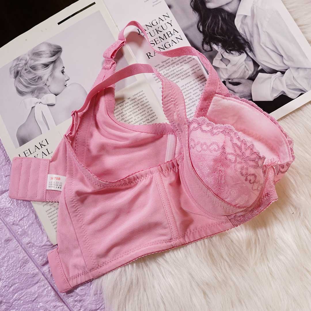 防止肩帶滑落-彈性延伸背片＋U型包覆 強托機能內衣