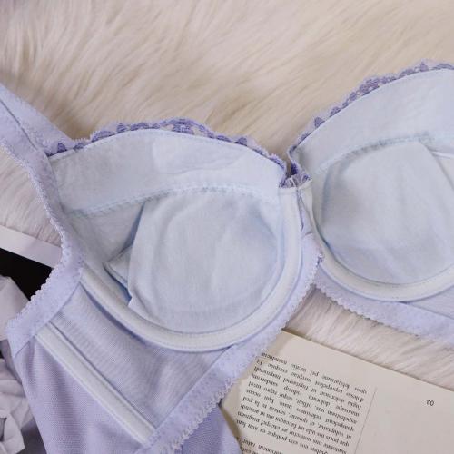 Prevent shoulder straps from slipping off - elastic extension back piece + U-shaped covering. Strong support functional underwear.