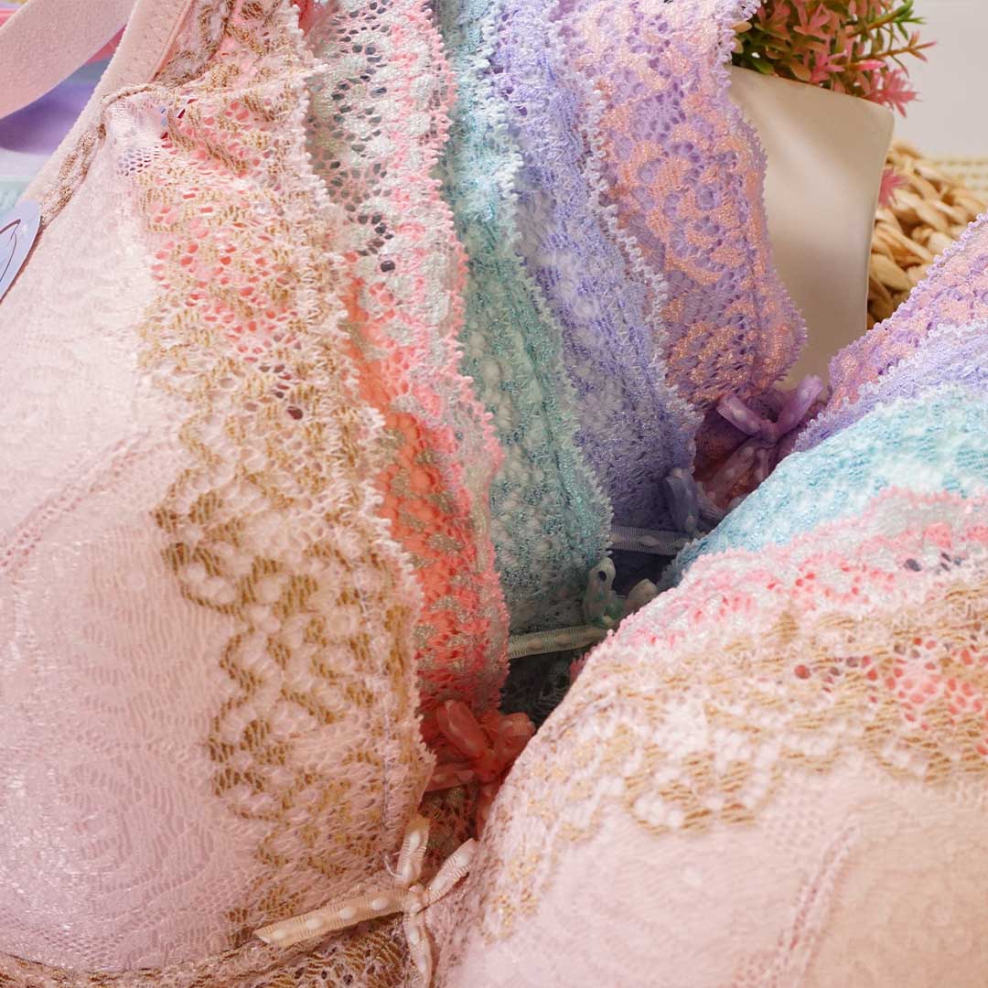 【深V小心機】純情時代低脊心調整型內衣 五色款