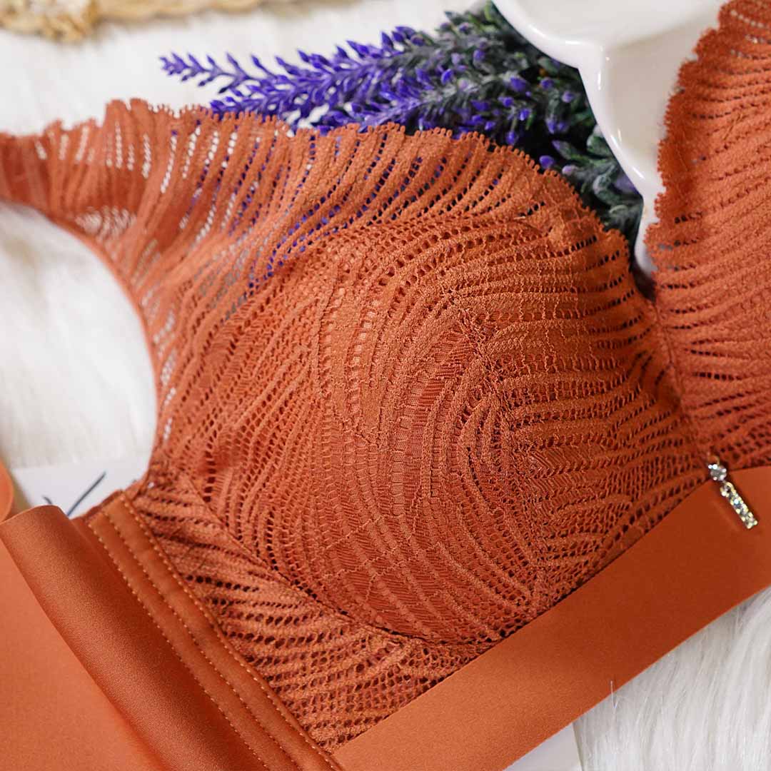 天然玫瑰精油Q彈動輕盈透氣杯無鋼圈內衣