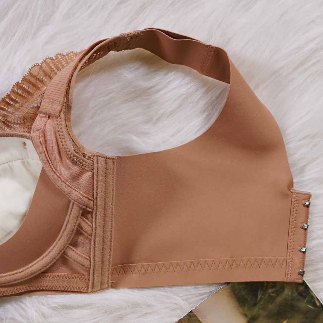 天然玫瑰精油Q彈動輕盈透氣杯無鋼圈內衣