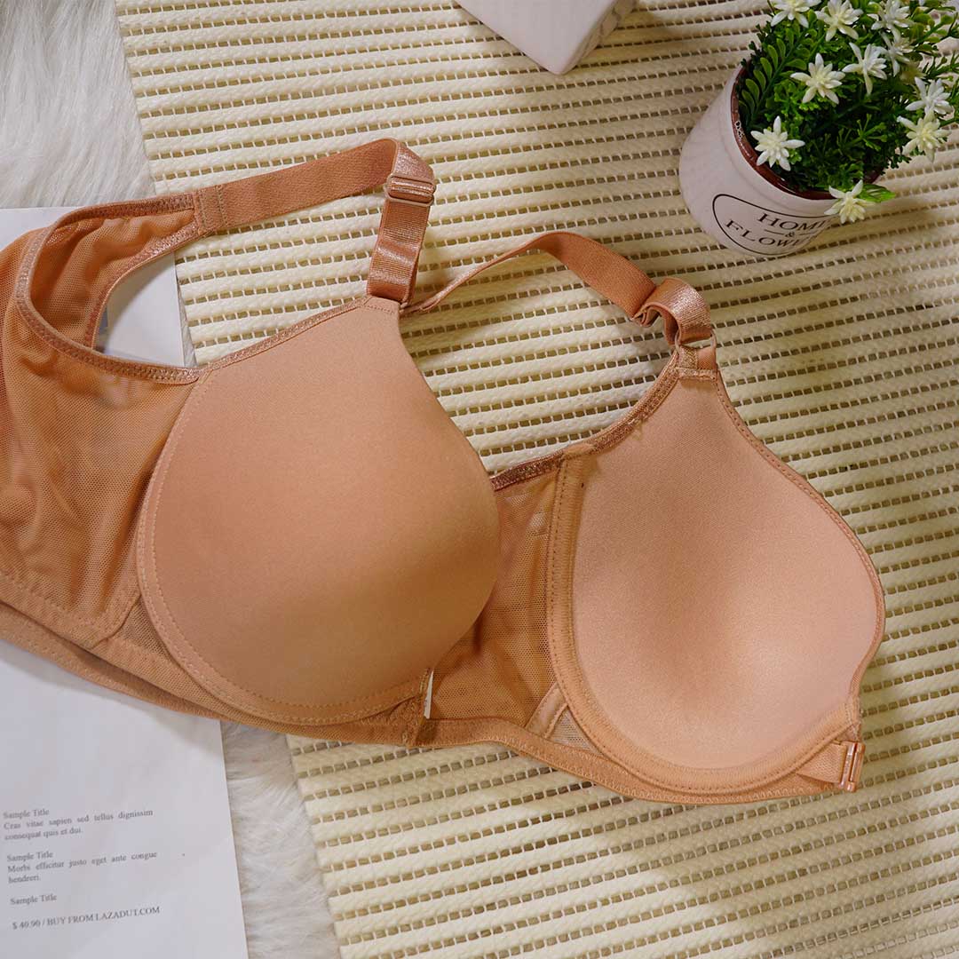 Bra Codes 前扣修背透氣素面內衣