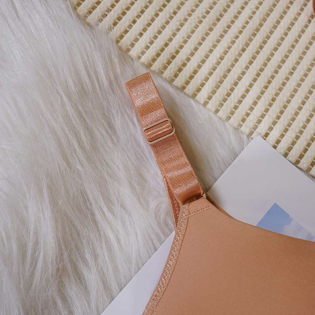 Bra Codes 前扣修背透氣素面內衣