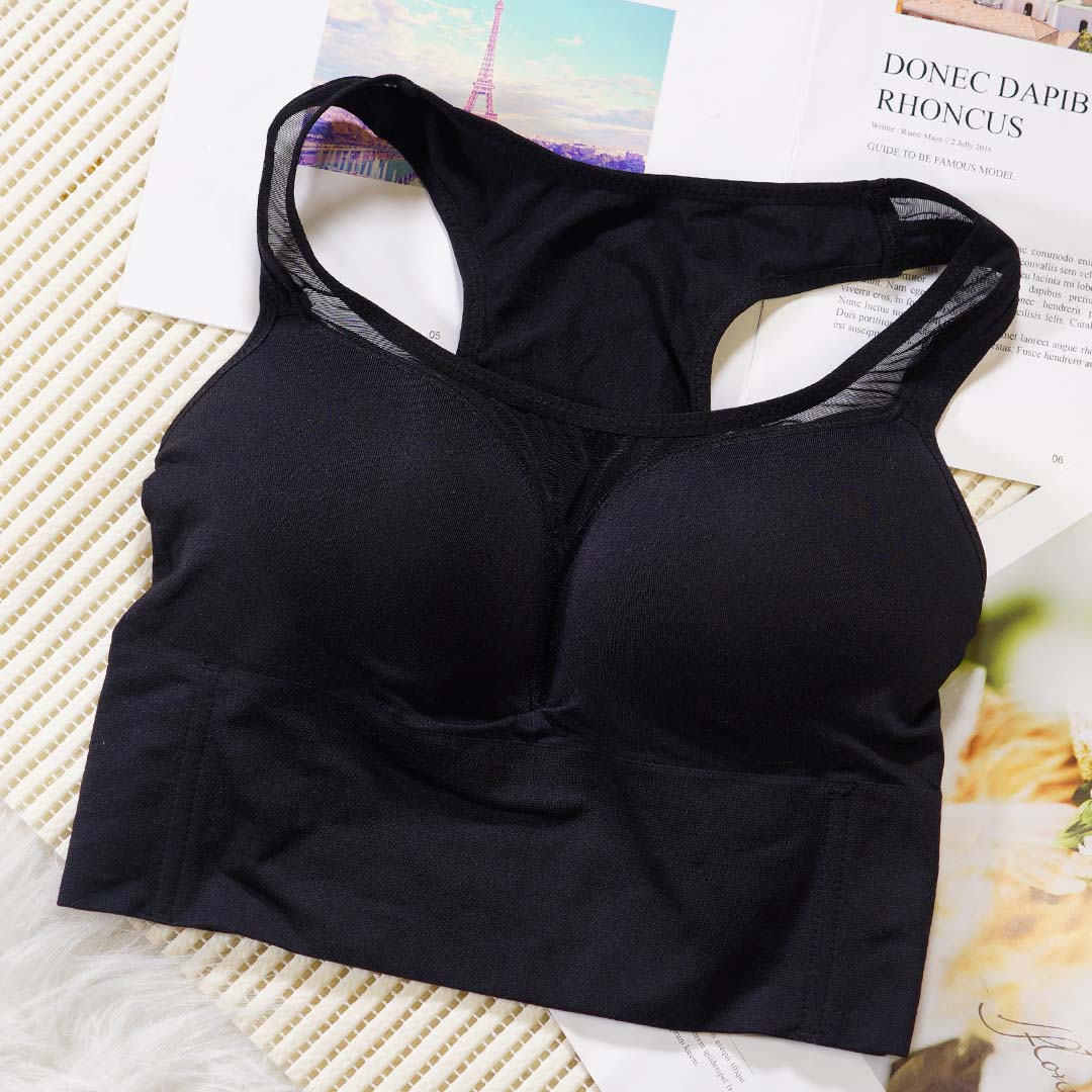 無痕無鋼圈防震背心式運動內衣