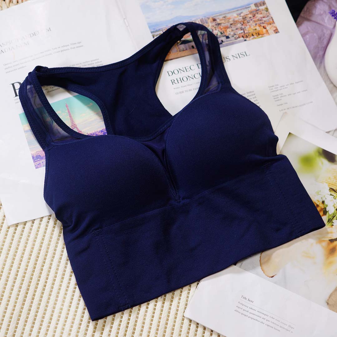 無痕無鋼圈防震背心式運動內衣