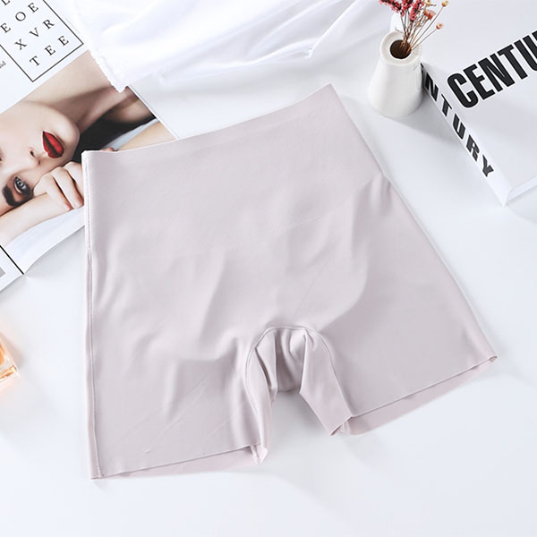 收腹無痕防走光三分褲