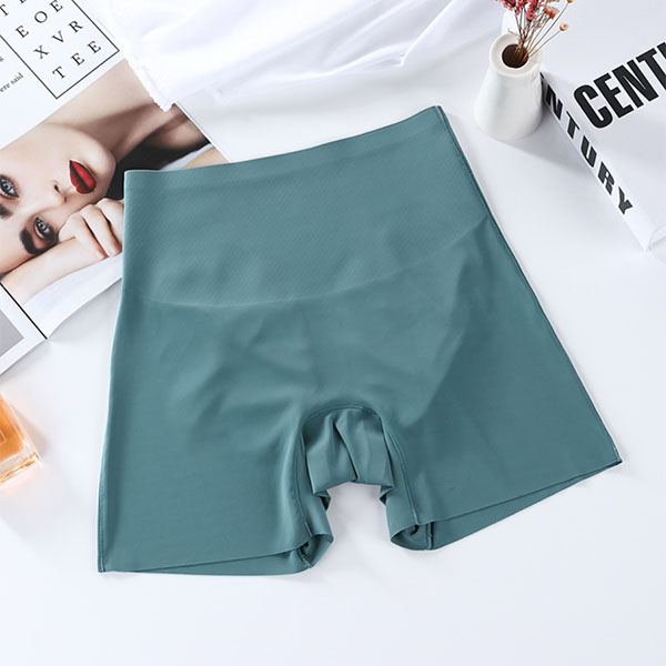 收腹無痕防走光三分褲