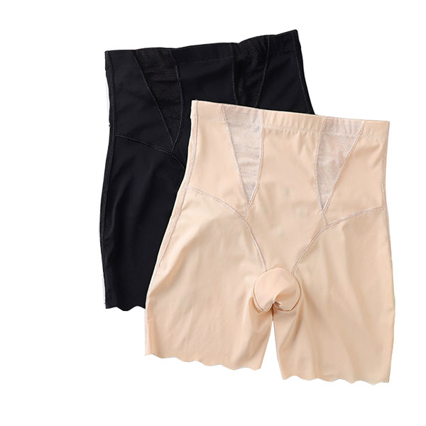 高腰收腹薄款五分平角打底褲-不反卷 8819