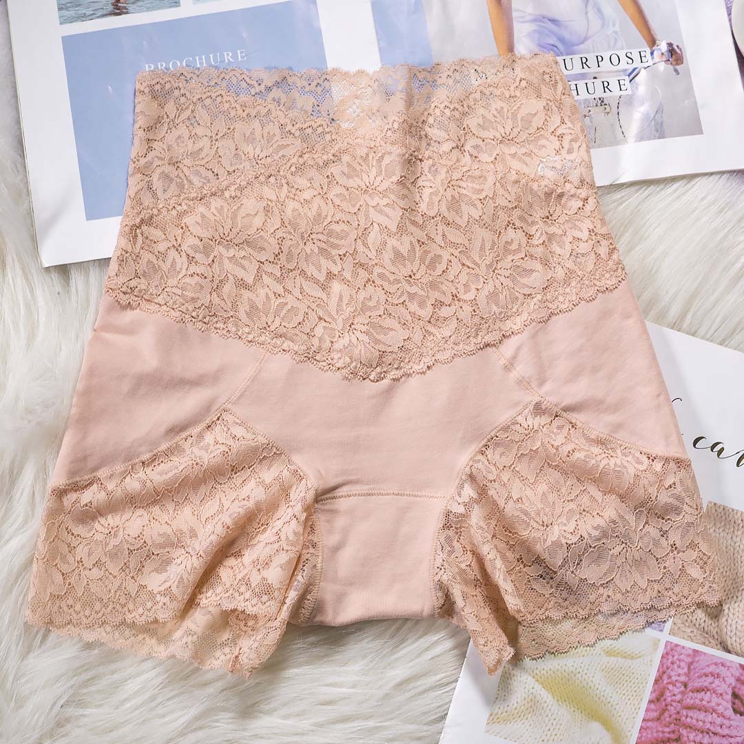 蕾絲高腰提臀收腹內褲-防走光及三角款