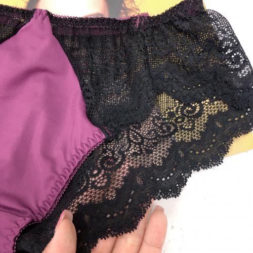 【 Taiwan Patent Cross Ridge Non Displacement 】 - French Wave Lift All Age Functional Underwear Matching Underwear - High Fork Health Type