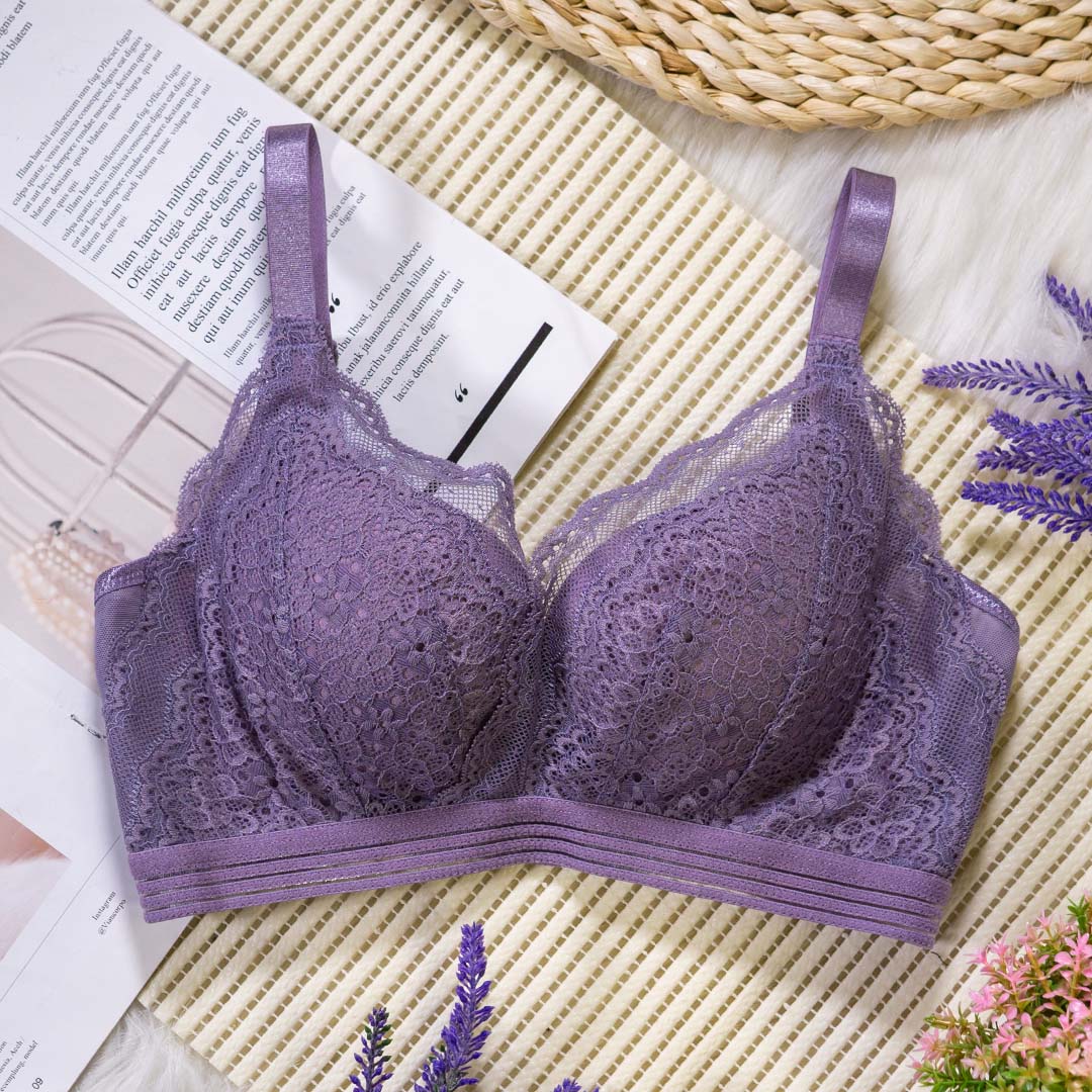薰衣草原野無鋼圈調整型內衣
