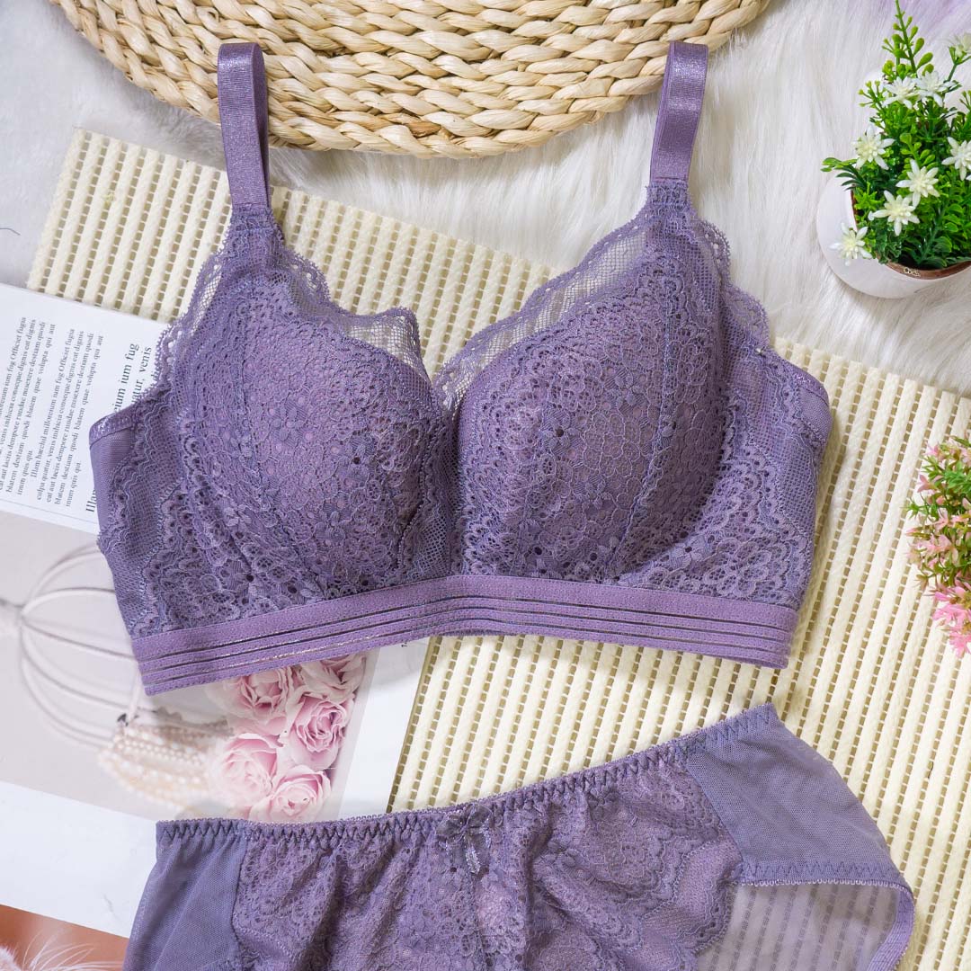 薰衣草原野無鋼圈調整型內衣