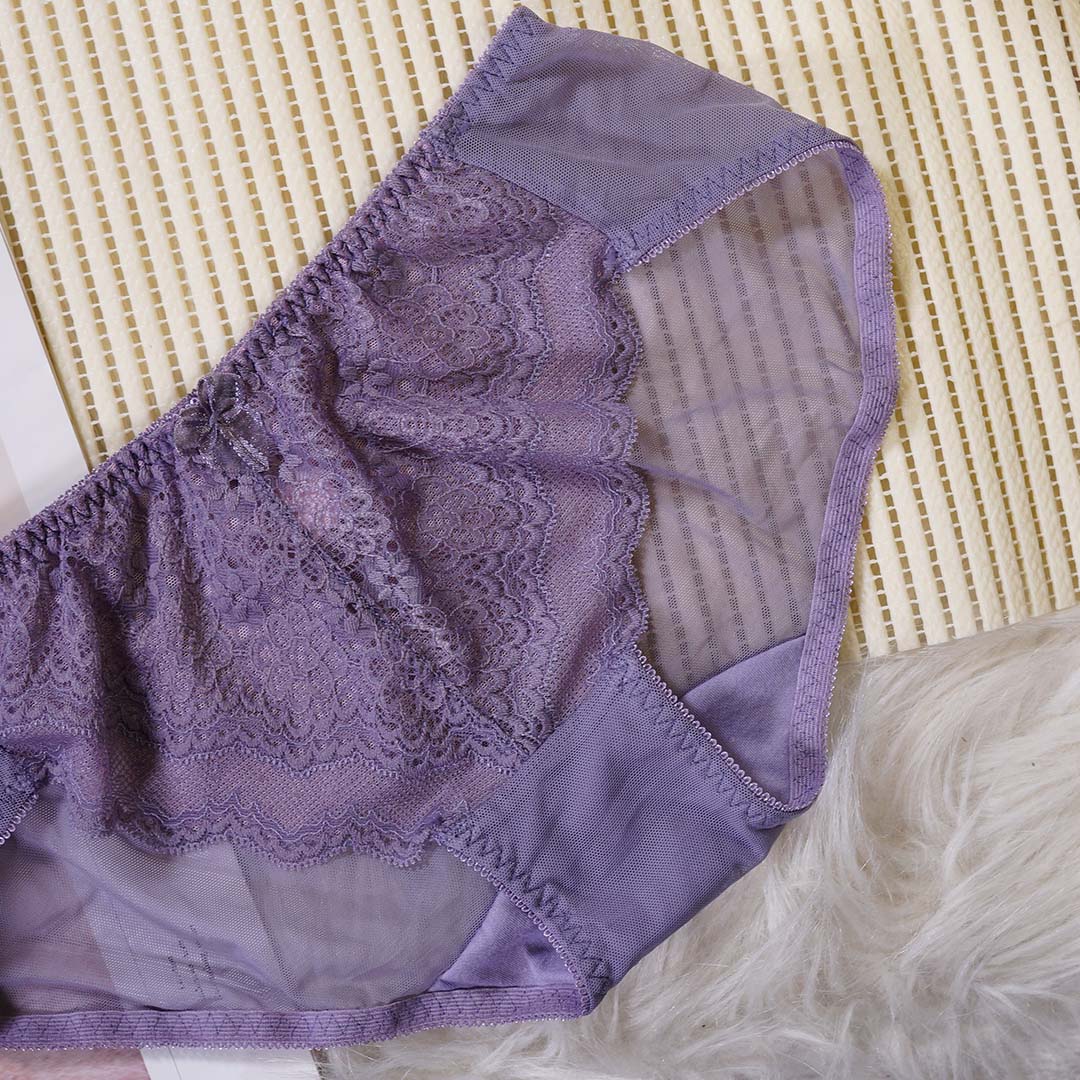 薰衣草原野無鋼圈調整型內衣 配套內褲