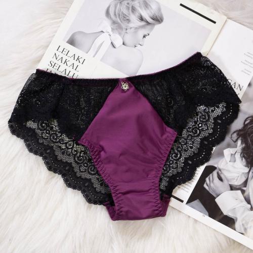 【台灣專利十字脊心不移位】-法式波浪提托全齡機能內衣 配套內褲-高叉健康型