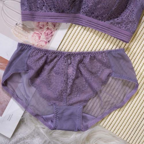 Lavender Wilderness Stainless Steel Rim Adjustable Underwear Matching Underwear