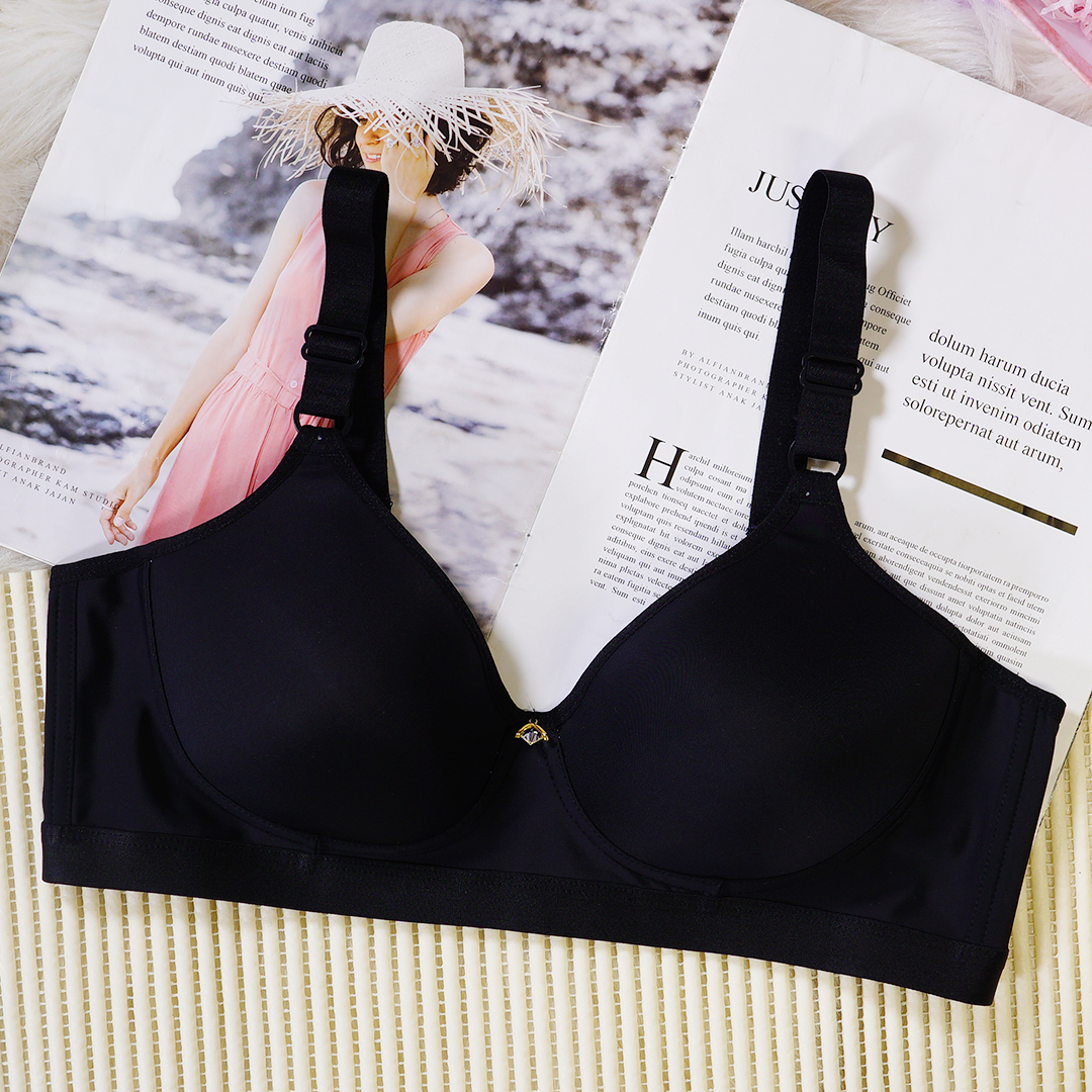 360度立體呵護舒適無鋼圈超薄聚攏杯型内衣