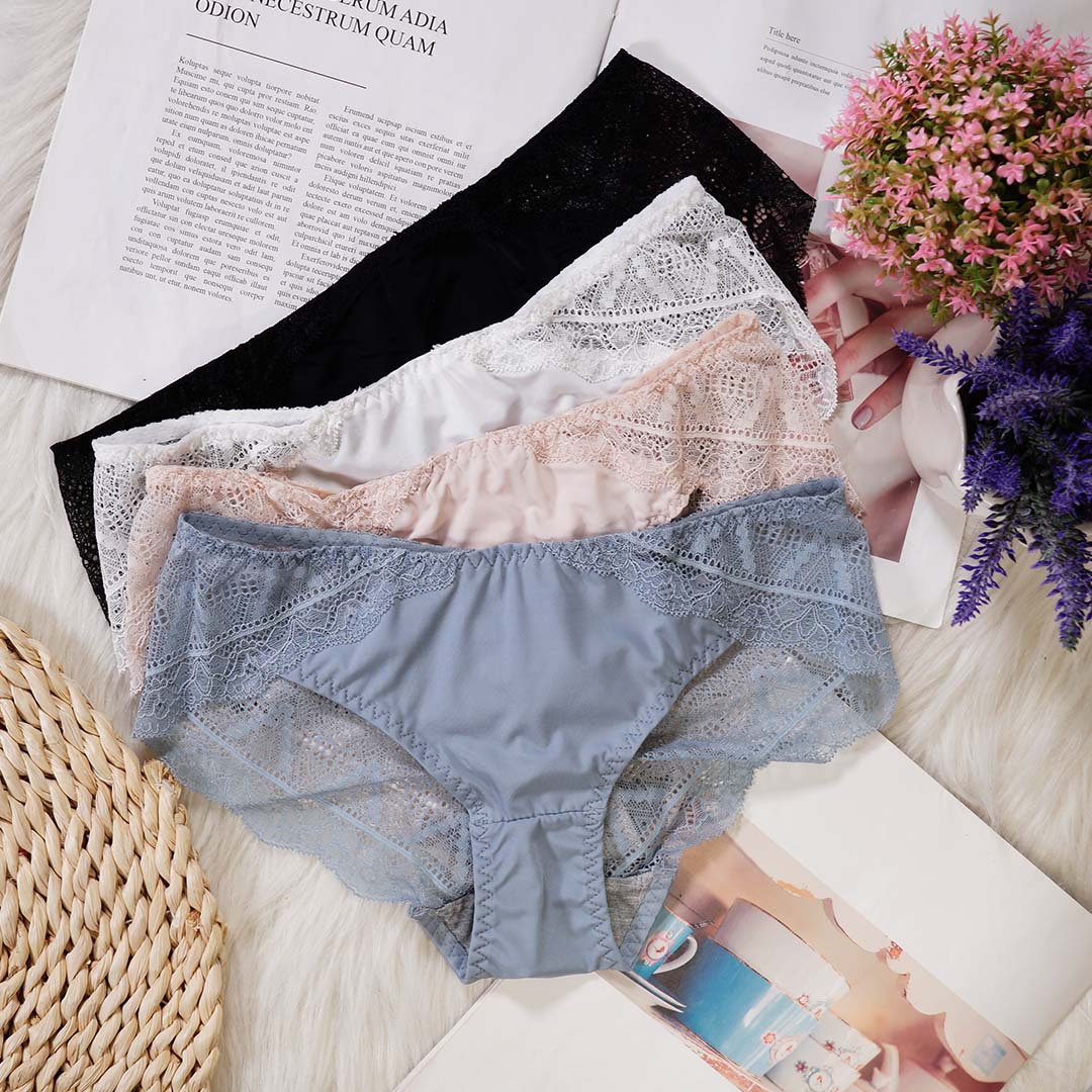 少女薄杯抹胸幼肩帶內衣 配褲