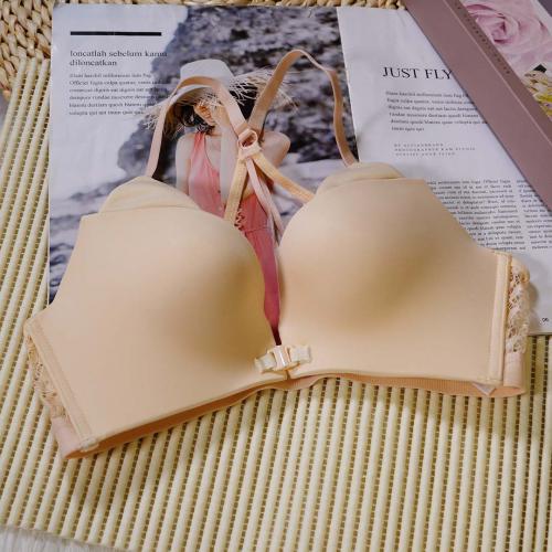 貓咪耳朵二代前扣性感蕾絲交叉美背無鋼圈內衣