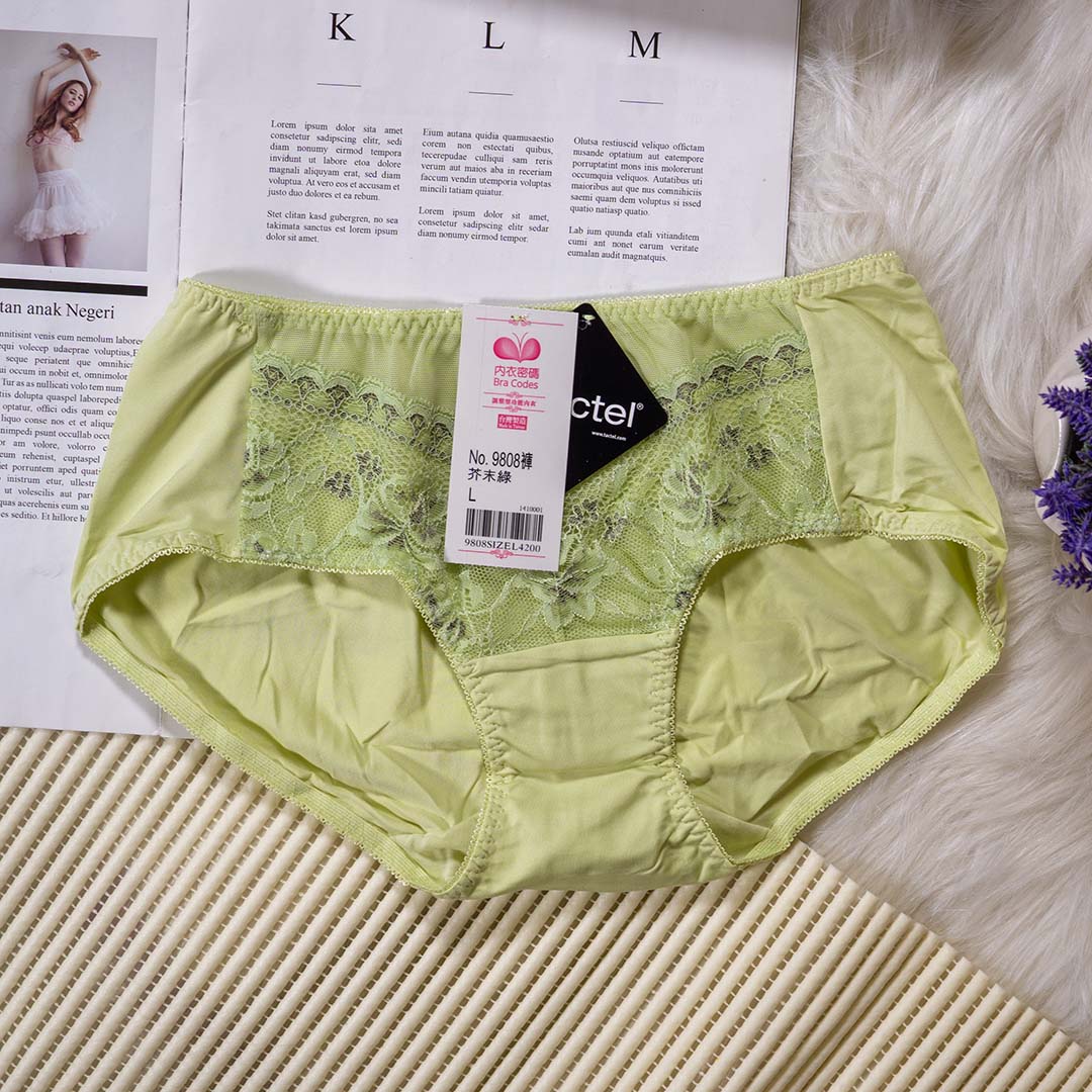 繽紛馬卡龍-日系青春小花調整型內衣 配套內褲
