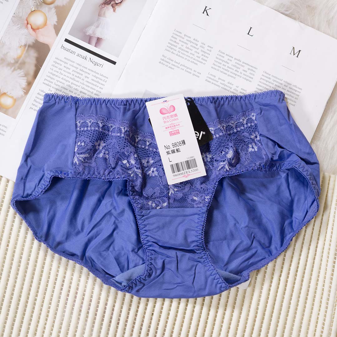 繽紛馬卡龍-日系青春小花調整型內衣 配套內褲