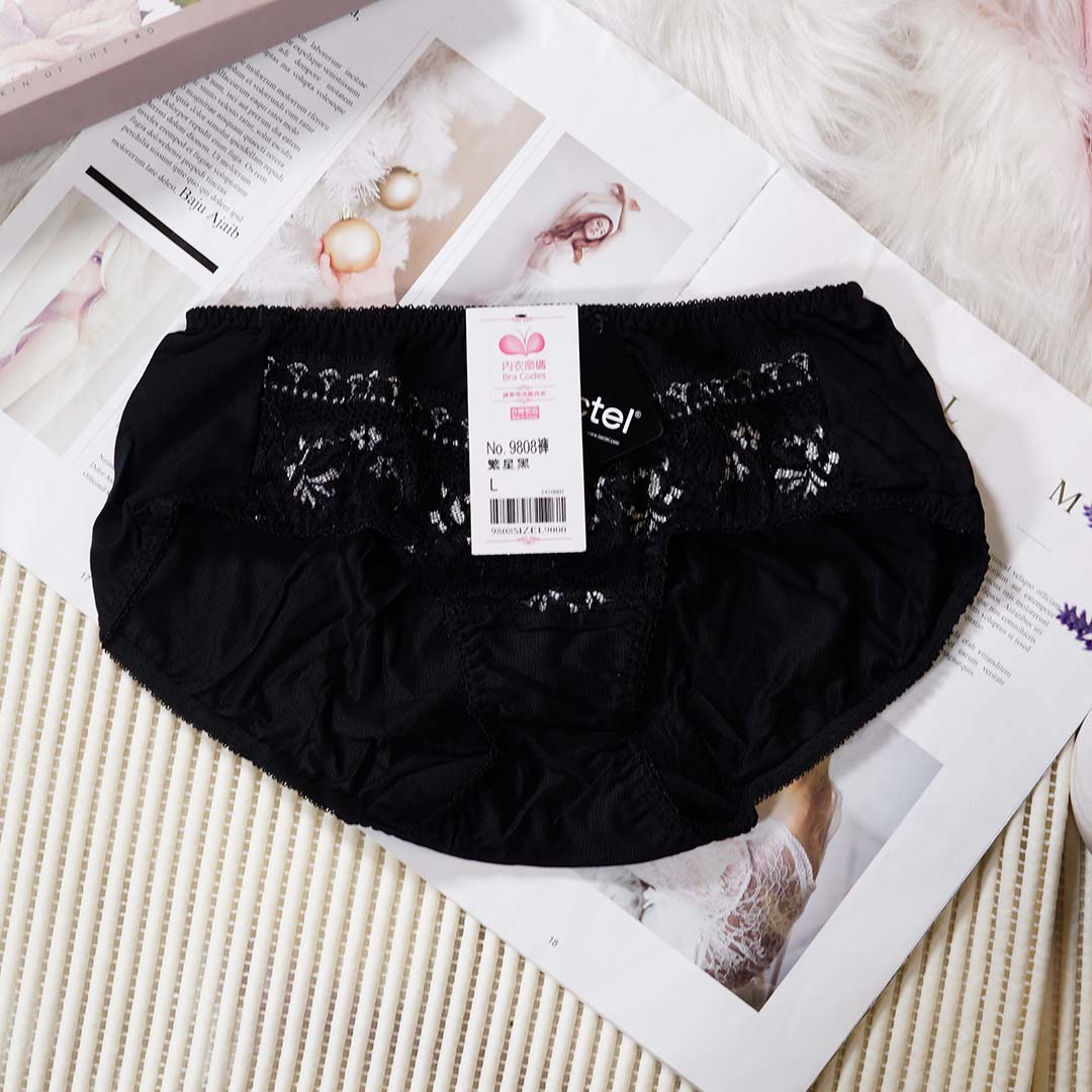 繽紛馬卡龍-日系青春小花調整型內衣 配套內褲