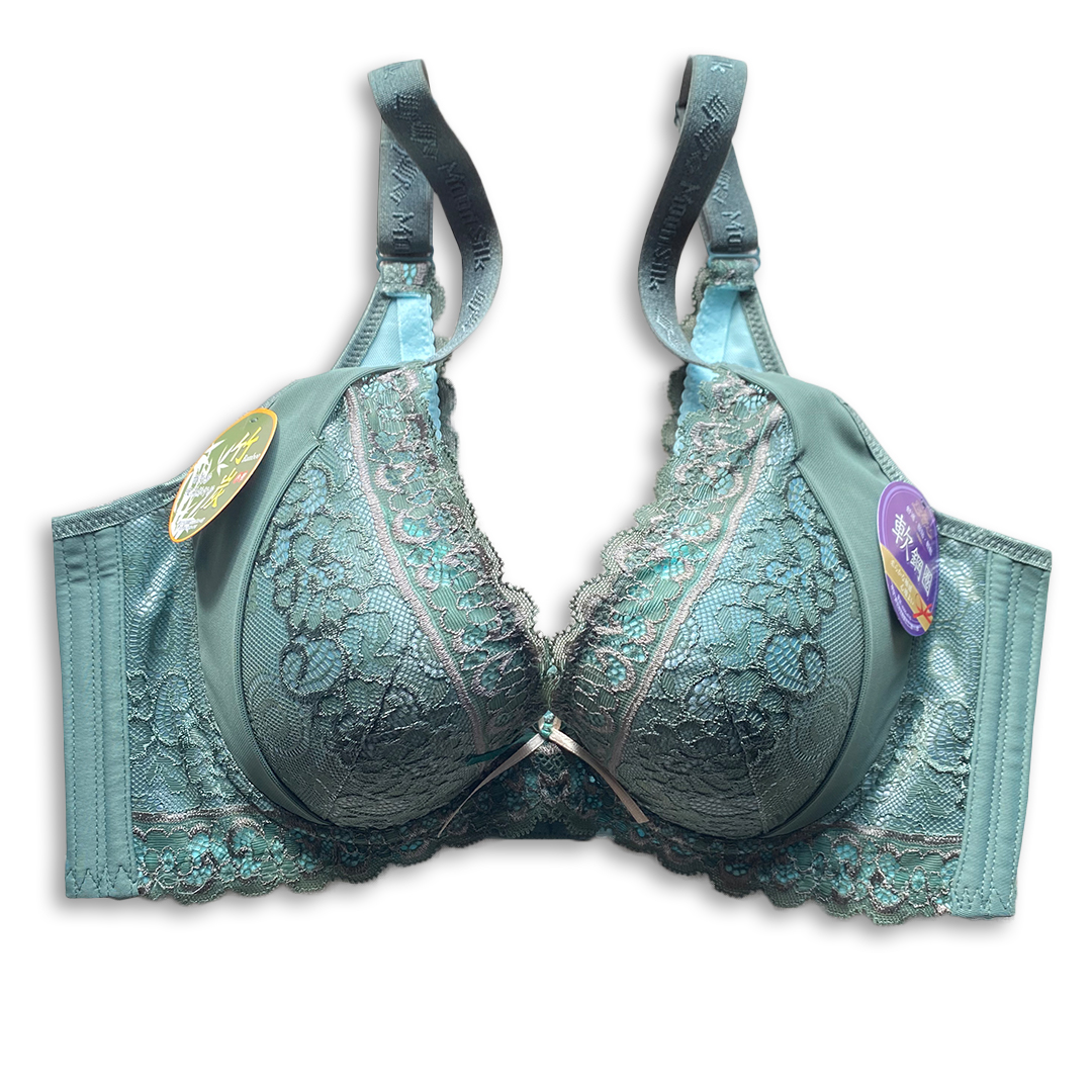 古典美背咖啡紗調整型內衣