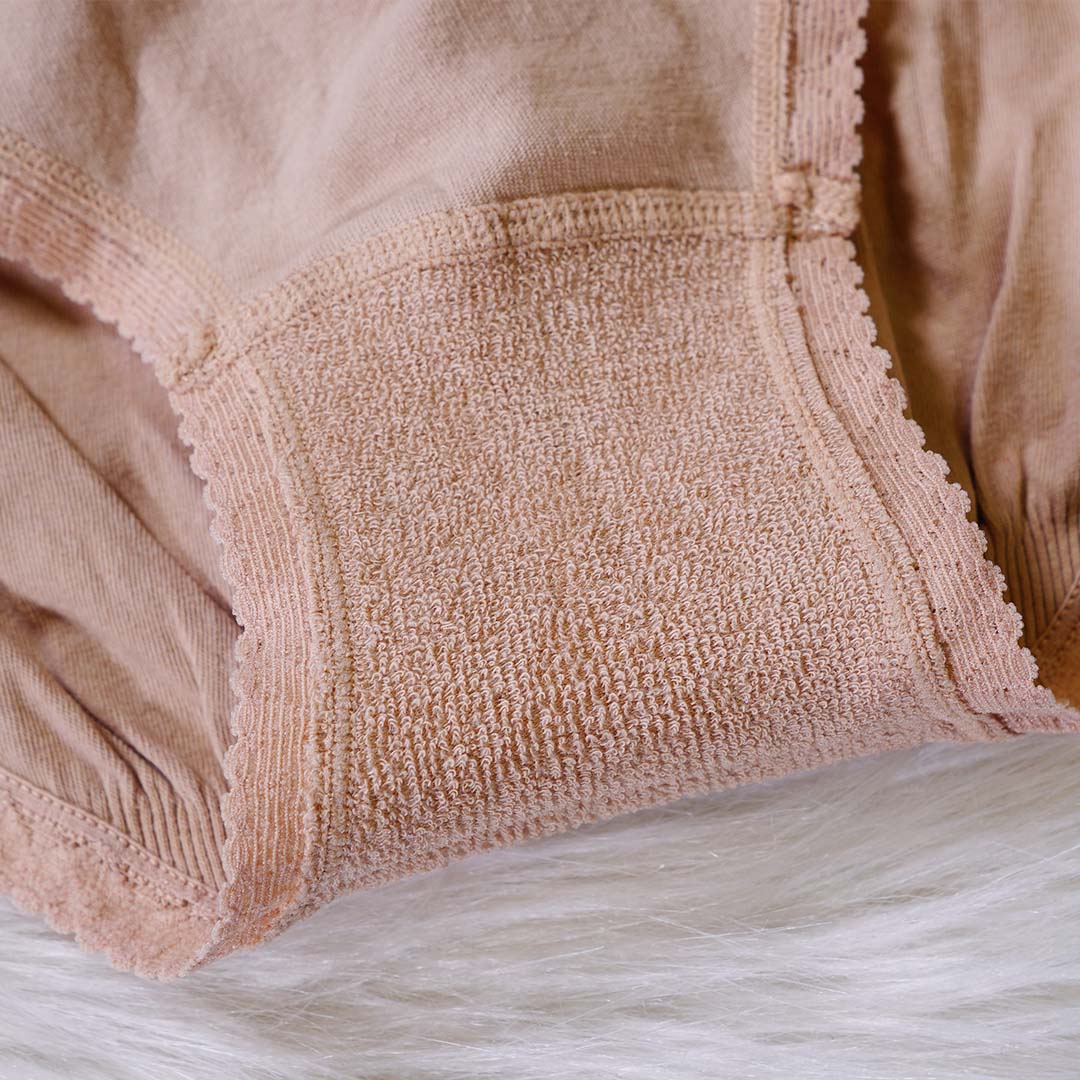 高腰束腹棉質女內褲