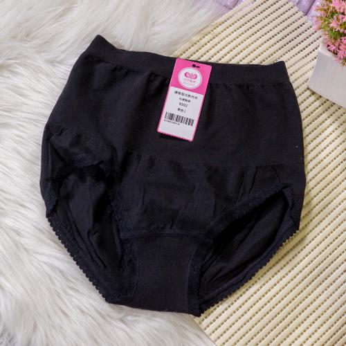 High waisted cotton women's underwear with a cinched abdomen