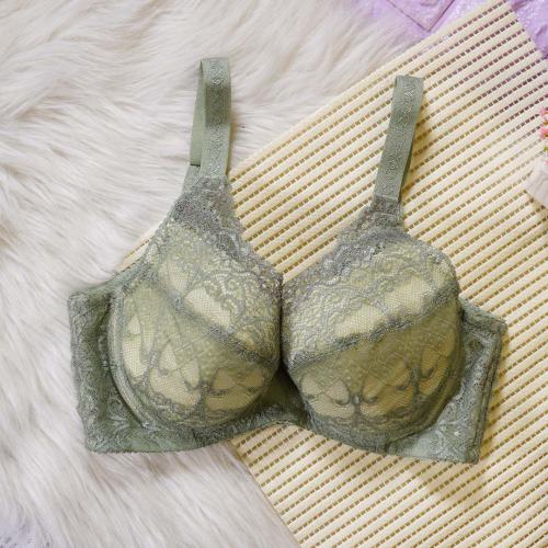 Large-cup large-size girl-adjustable underwear