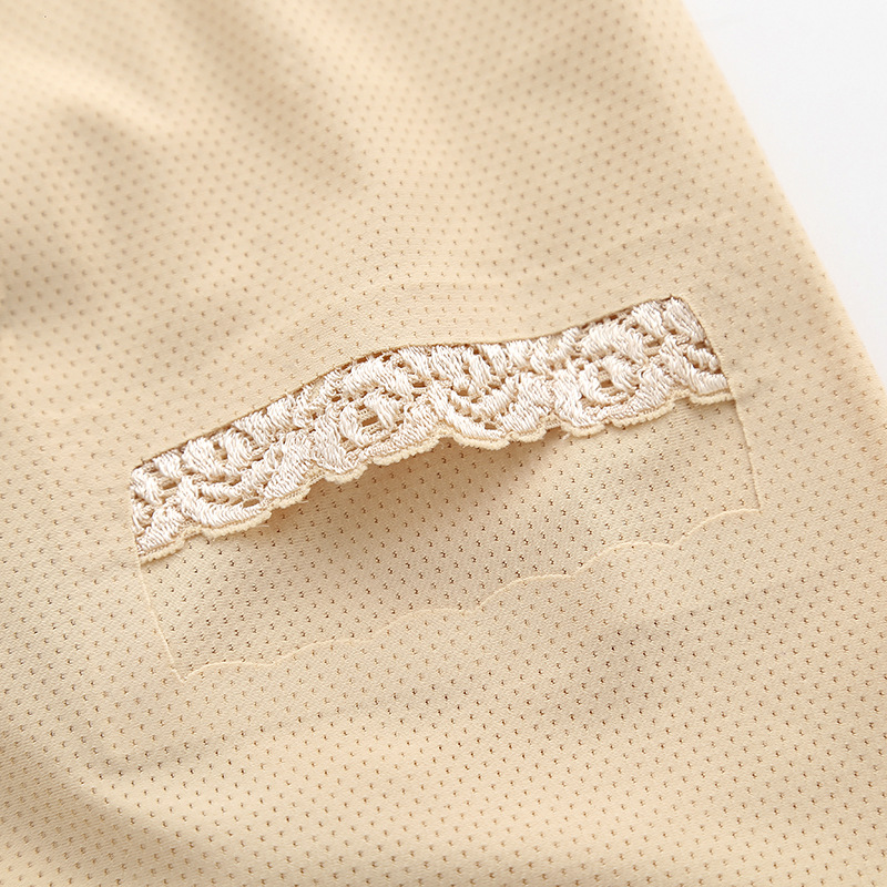 側袋無痕打孔冰絲防走光安全3分褲