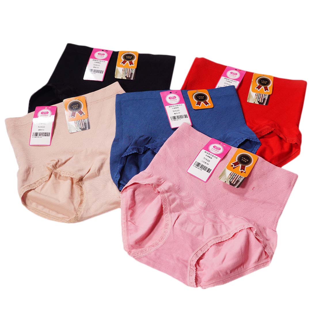 全棉收腩仔高腰內褲