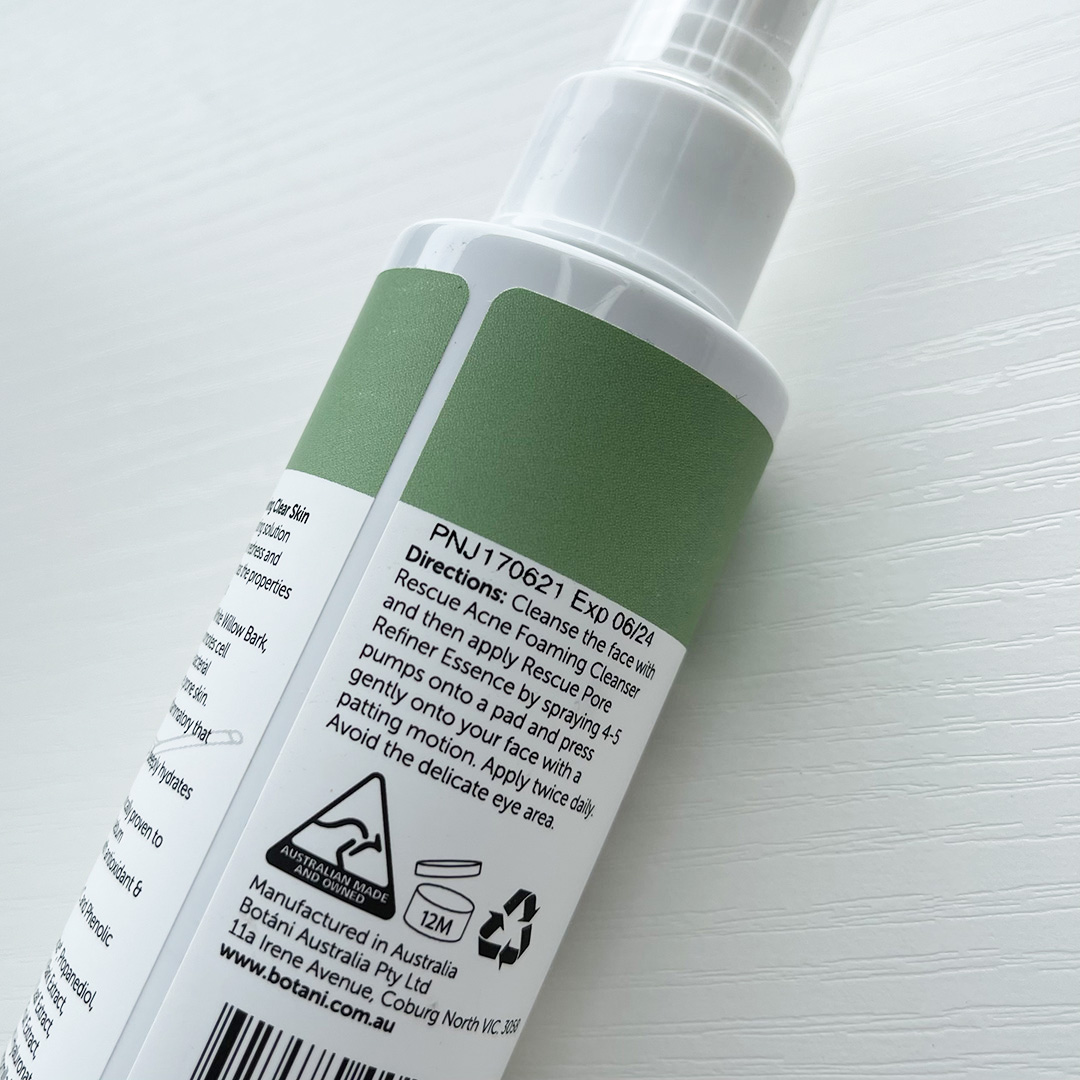 BOTANI Rescue Pore Refiner Essence 緊緻毛孔基底奇跡水