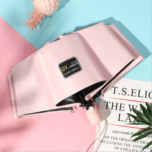 全自動三折防雨防曬兩用傘