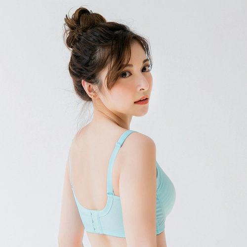 【涼感咖啡紗】素色低脊心無痕T bra 六色款