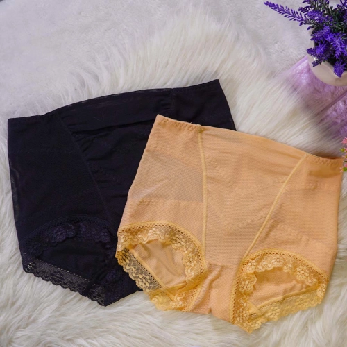 Waist cinching high waisted pants