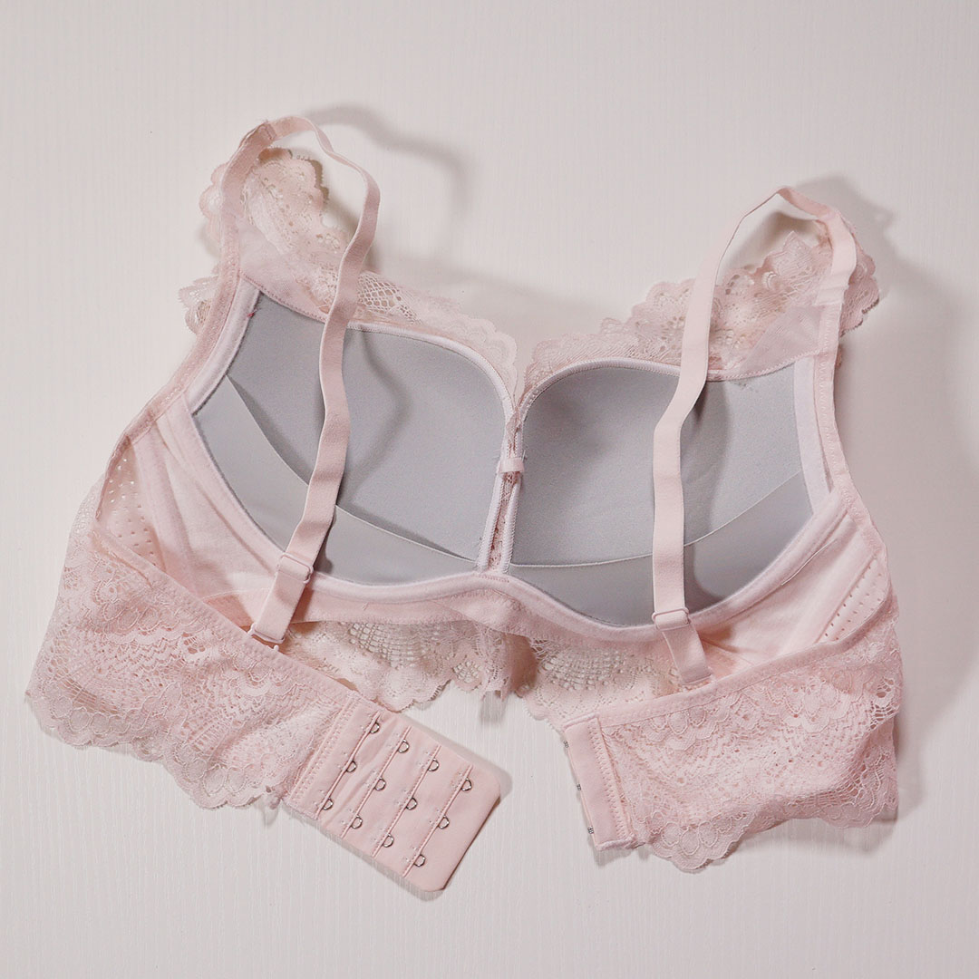 法式無鋼圈內提托加強集中性感蕾絲內衣(MM1903)