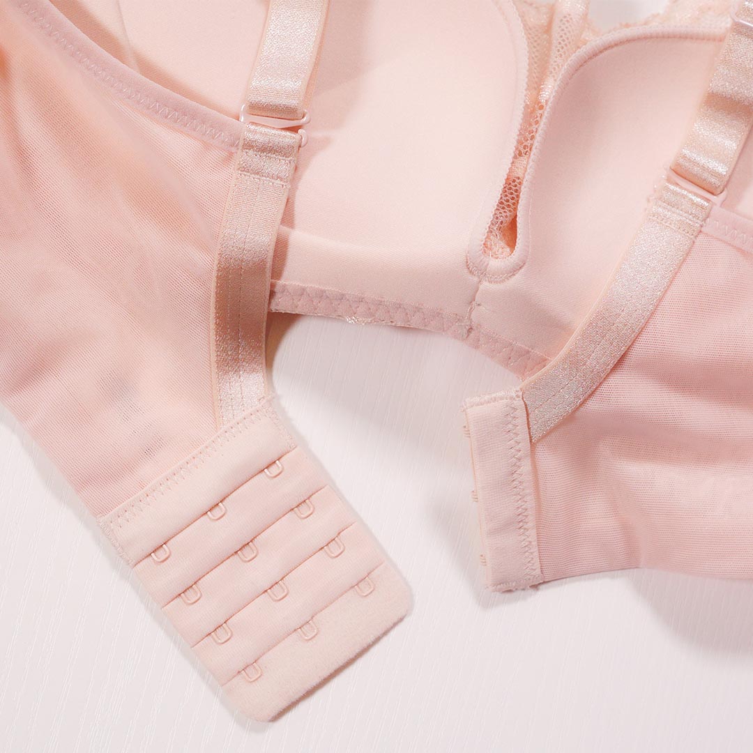 24小時立體呵護，舒適無鋼圈云柔軟心杯內衣