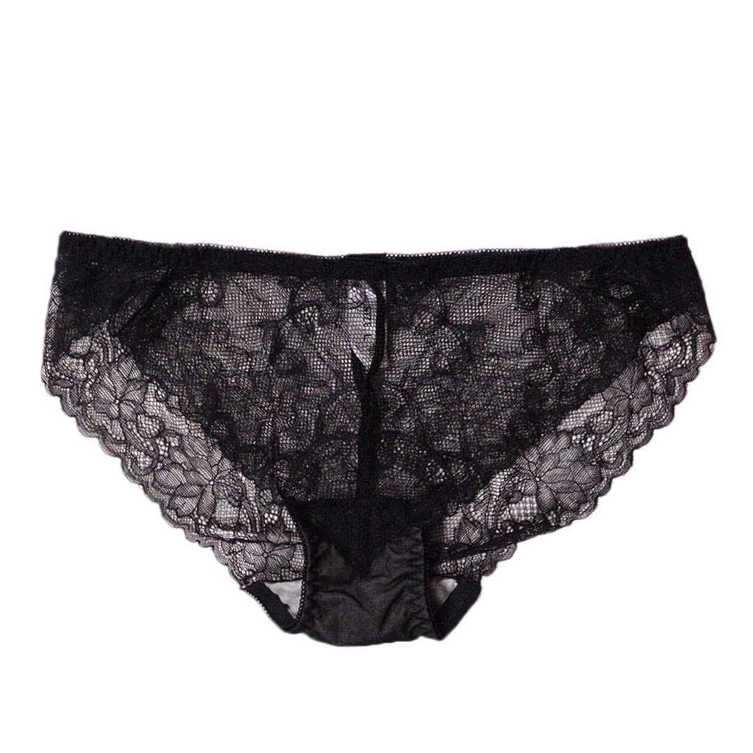 性感蕾絲延伸荷葉邊半杯小胸加厚聚攏集中內衣 配套褲仔