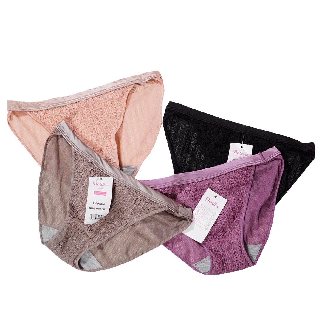 復古深V四角杯小胸加厚聚攏舒適無鋼圈蕾絲內衣 配套褲仔