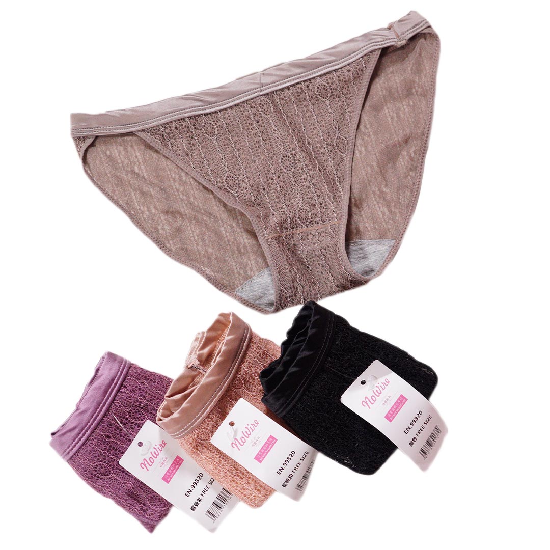 復古深V四角杯小胸加厚聚攏舒適無鋼圈蕾絲內衣 配套褲仔