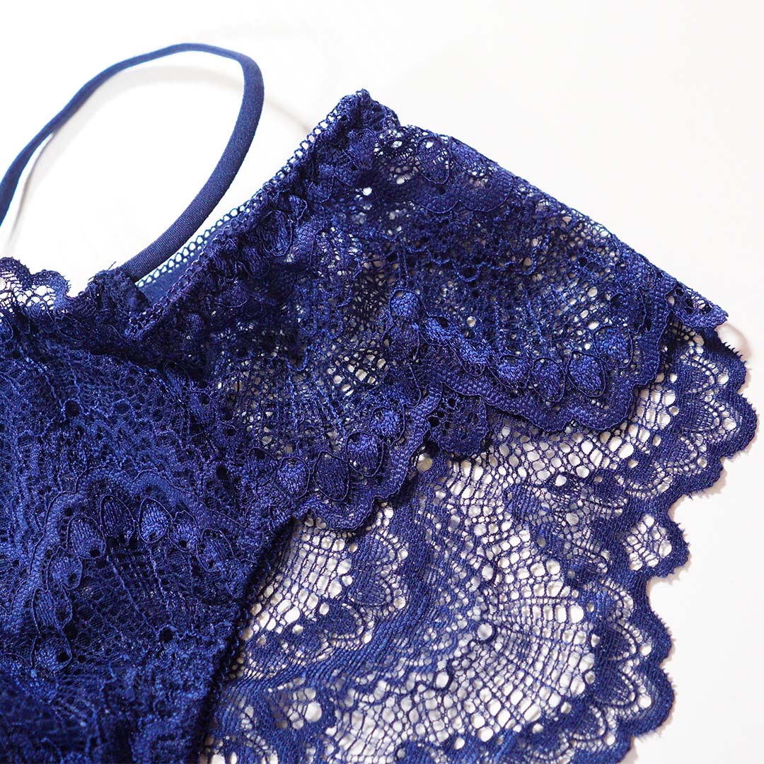 舒適超包覆無鋼圈美型蕾絲內衣（65-90 A-H)配套褲仔