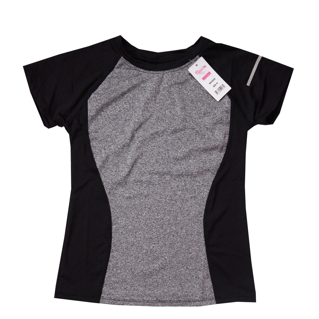 夏季修身速乾休閒健身瑜伽運動短袖衣