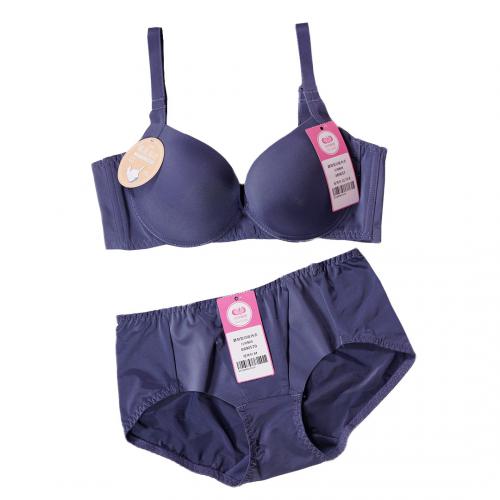 Underwire bra with smooth and soft steel ring and refreshing internal airflow design