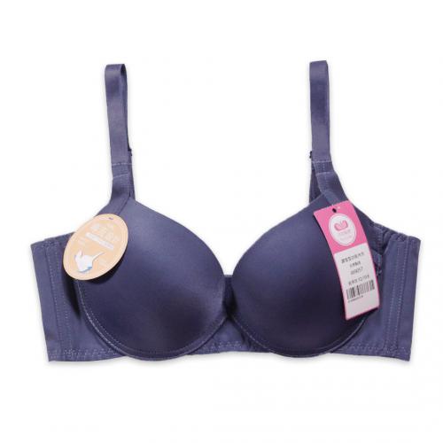 Underwire bra with smooth and soft steel ring and refreshing internal airflow design