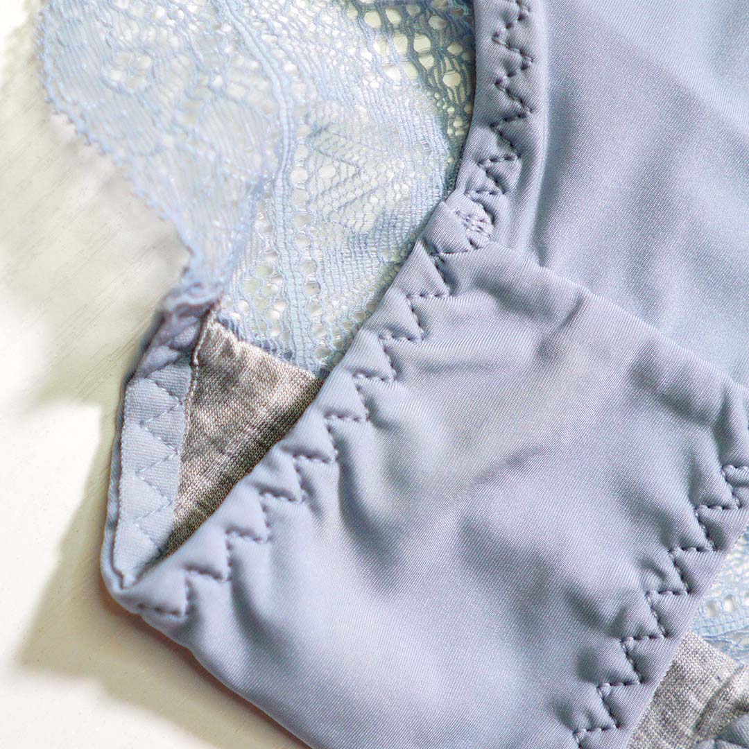 少女薄杯抹胸幼肩帶內衣 配褲