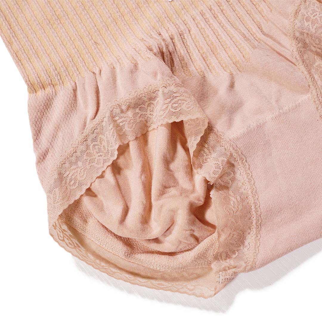 高腰塑身美體收腹艾草抗菌內褲