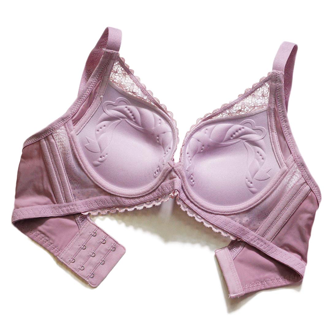 最新純色時代一著就有胸調整型內衣-專治小胸 蝴蝶肌位矯正型內衣